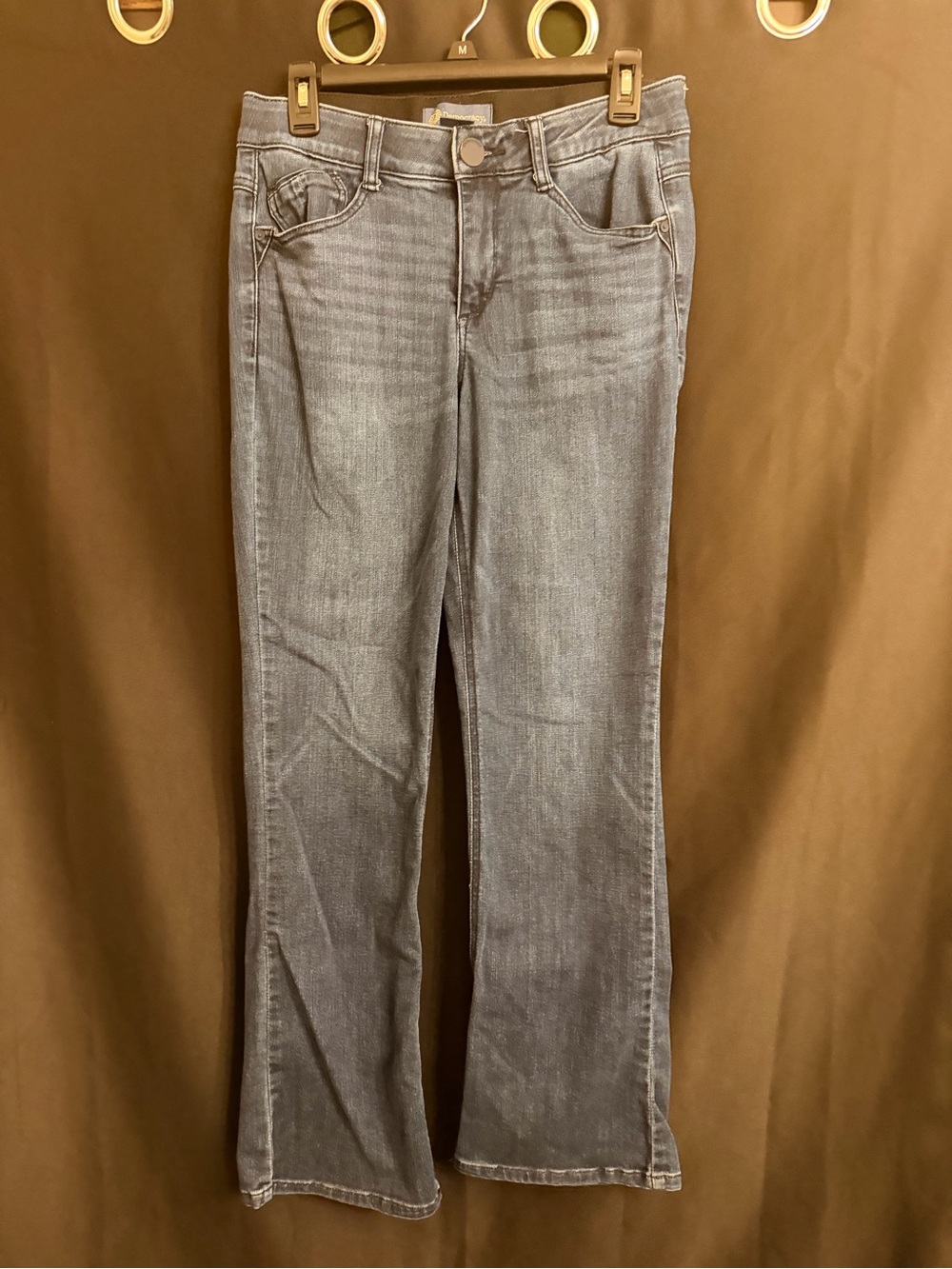 Democracy Women’s Flare Jeans in Blue Wash Size 8
